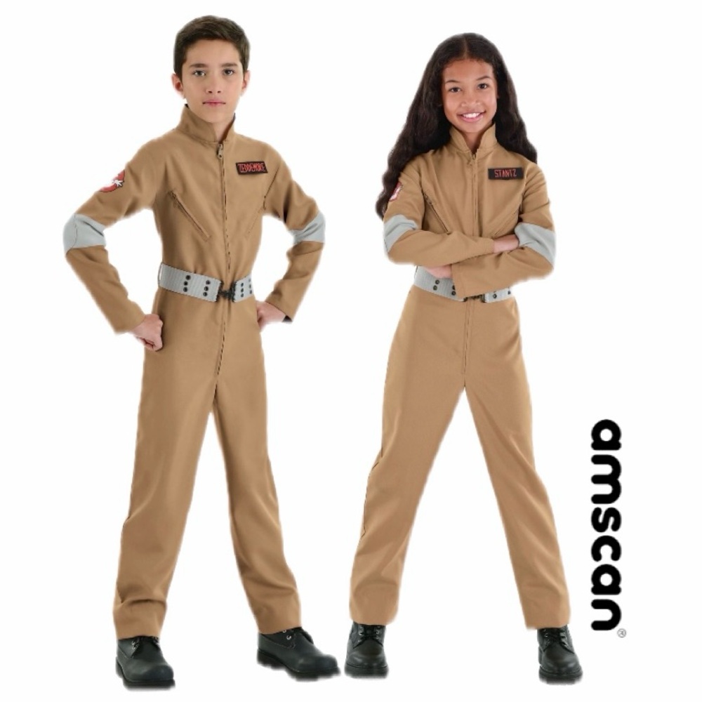 AMSCAM Ghostbusters Classic Jumpsuit Halloween Costume Kid’s Size Large 12-14